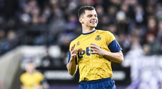 Dante Vanzeir Union Saint-Gilloise - Belga Tom Goyvaerts