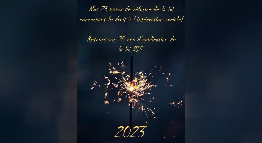 Voeux Demandes Droit à l'Intégration Sociale 2023