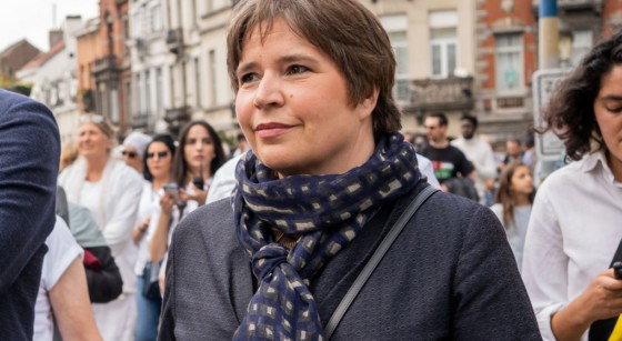 Cécile Jodogne Bourgmestre Schaerbeek - Belga Juliette Bruynseels