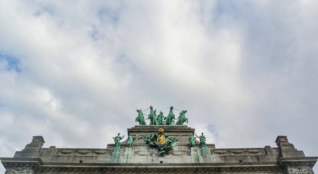 Nuages Ciel gris Météo Bruxelles - Belga Philippe François