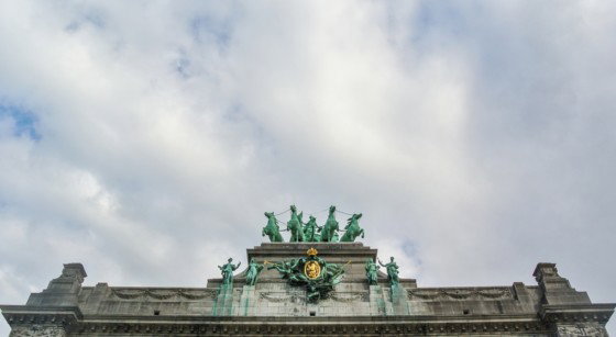 Nuages Ciel gris Météo Bruxelles - Belga Philippe François