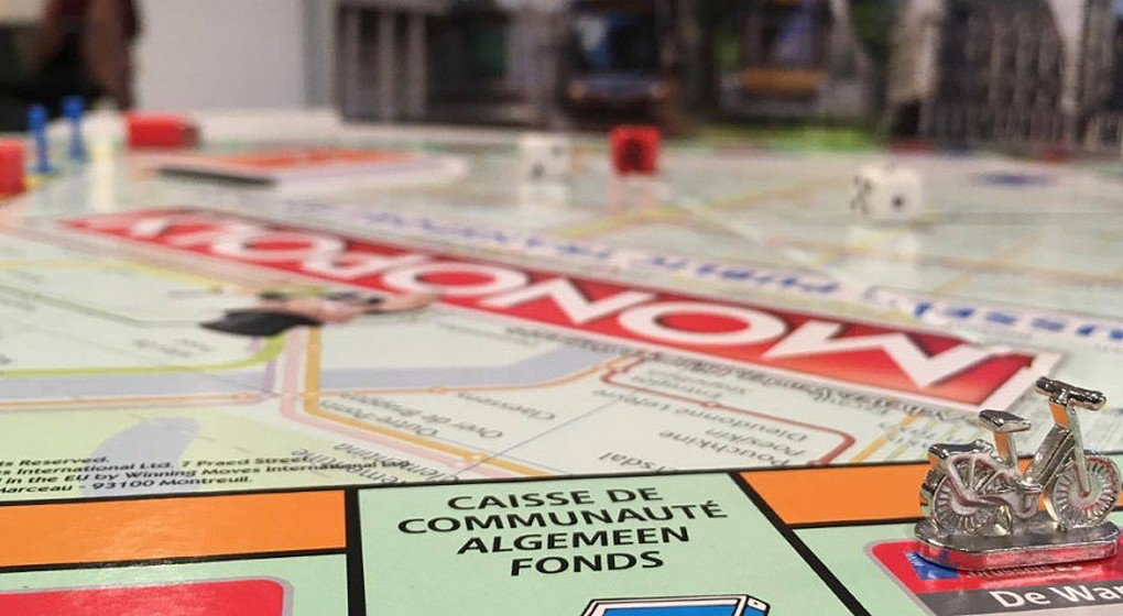 Plateau Monopoly Stib Bruxelles