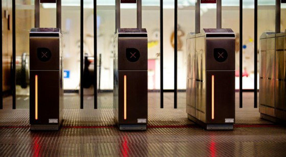 Entrée station métro fermée Stib - Belga Siska Gremmelprez