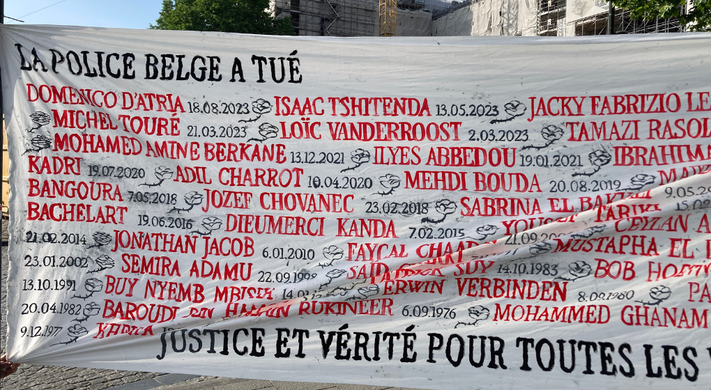 Des centaines de manifestants à Bruxelles pour Sourour et contre les violences policières