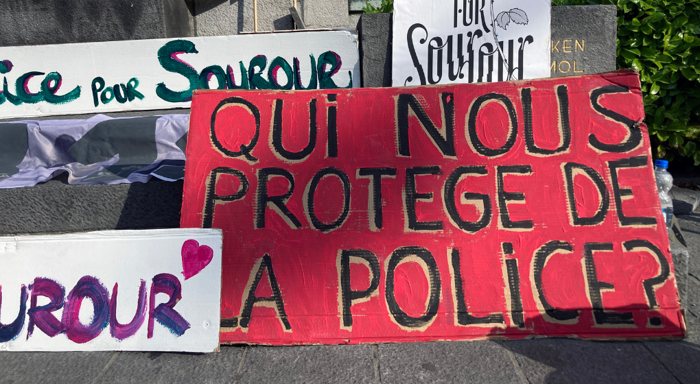 Des centaines de manifestants à Bruxelles pour Sourour et contre les violences policières