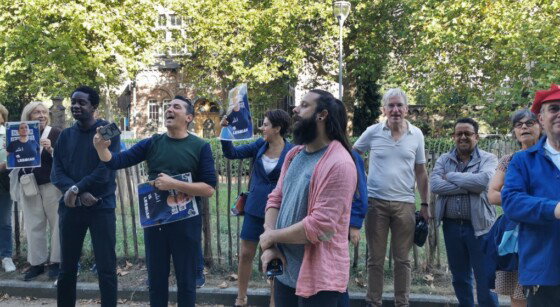 Un rassemblement organisé à Bruxelles en soutien à la militante marocaine Betty Lachgar